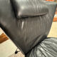 Fauteuil Italienne en cuir 1970