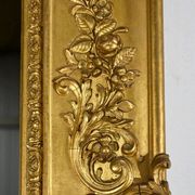 Important Gilded Mirror, Louis XIV style – Mid 19th century