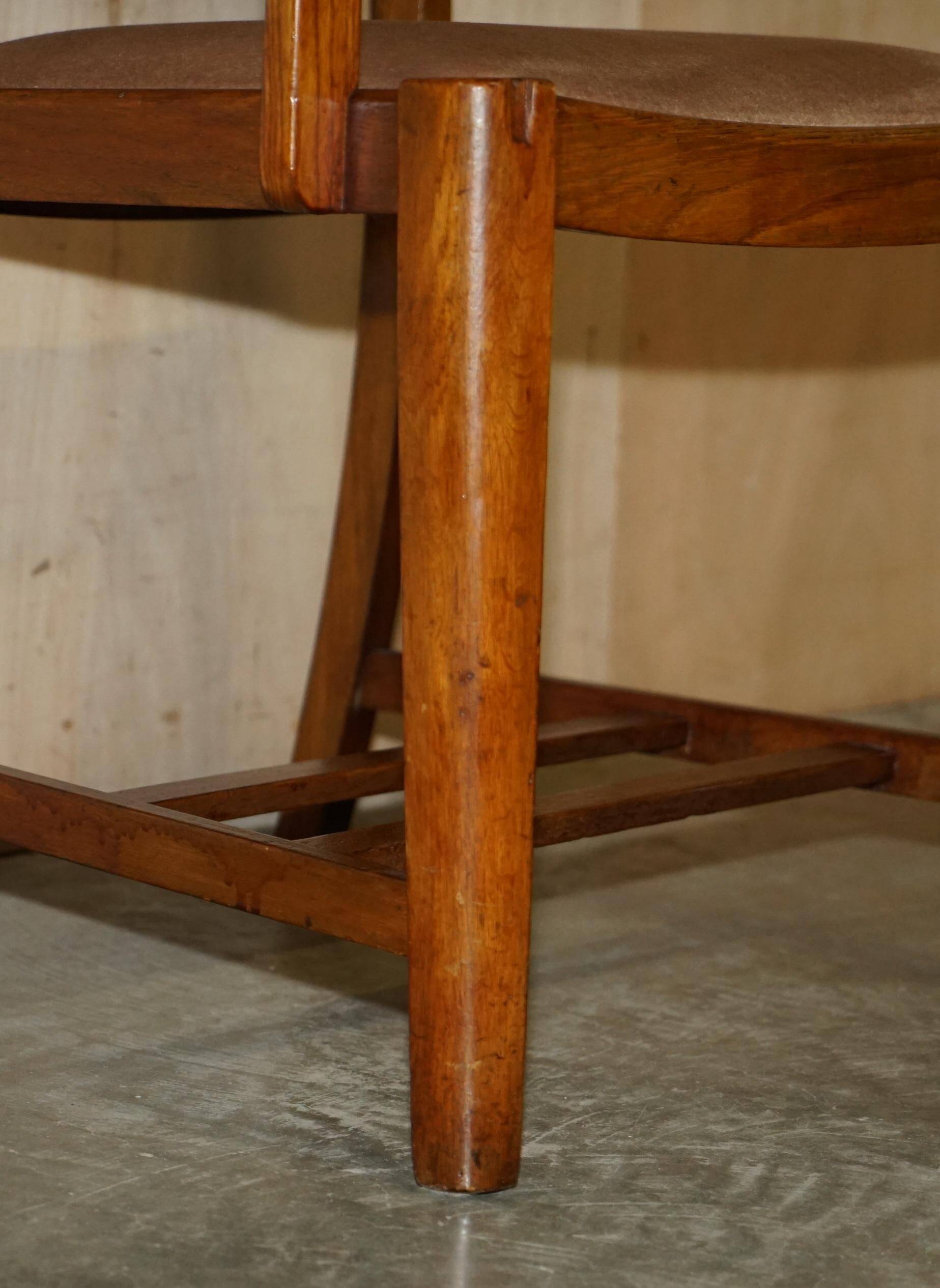 Set of four dining chairs RMS Queen Mary II Cunard White Star Liner