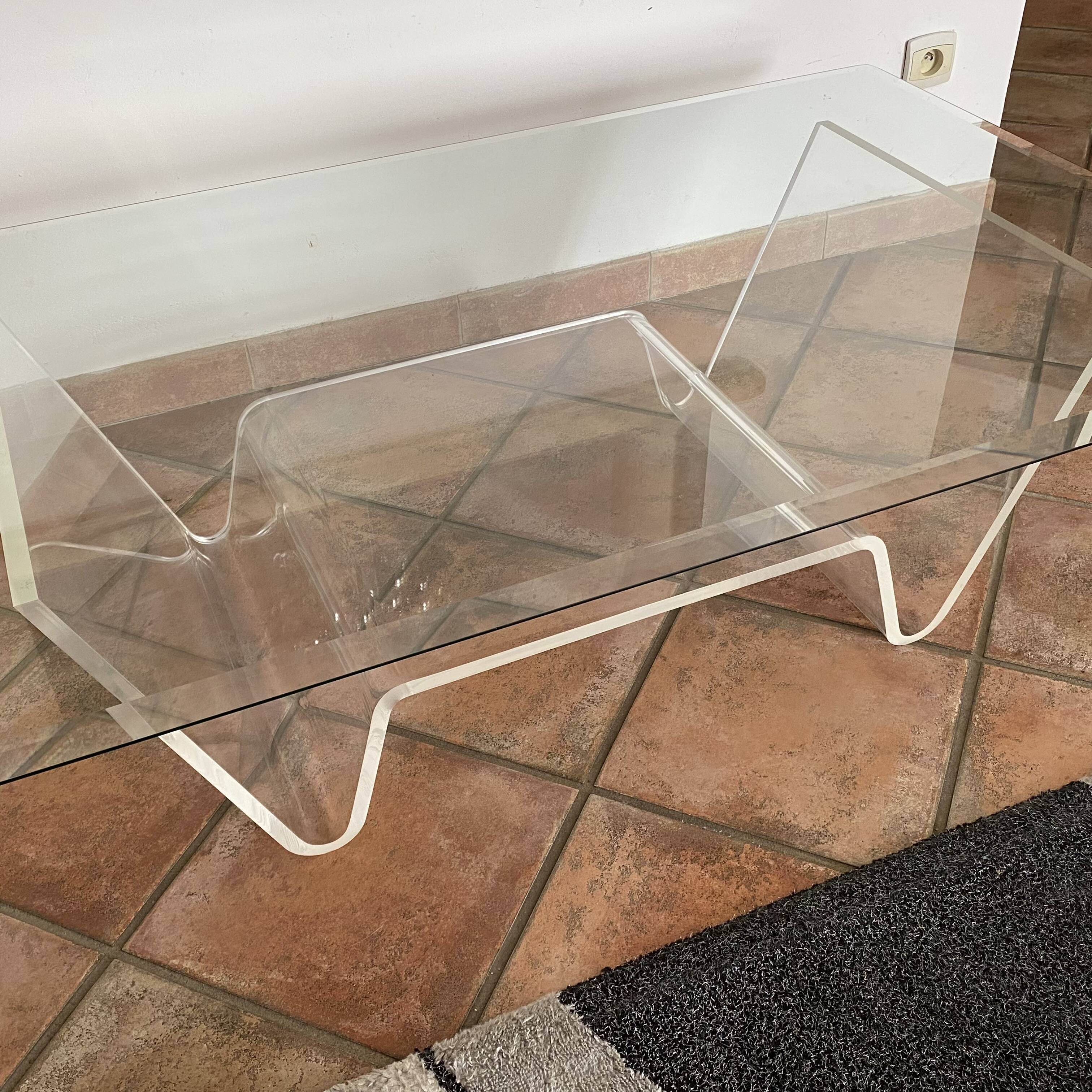 David lange coffee table. 1980. 130x80.