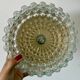 Vintage moulded glass wall or ceiling light globe