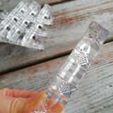 Door chiseled knives Series of 12 chiselled knife holders