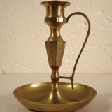 Brass candle holder 13 cm