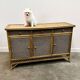 Italian Vintage Rattan And Bamboo Commode - Sideboard, Italy. 1970s.