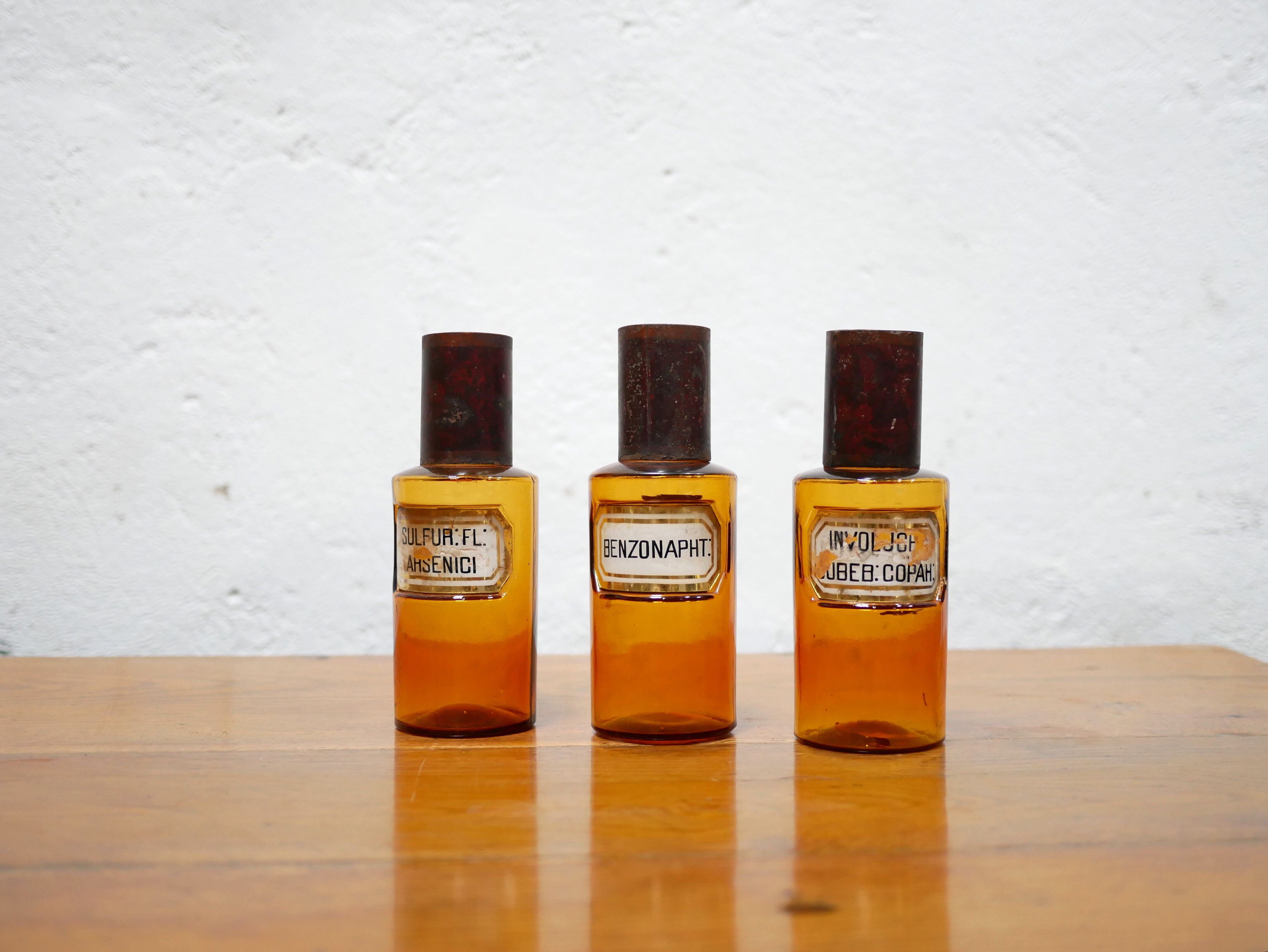 Vintage apothecary bottle