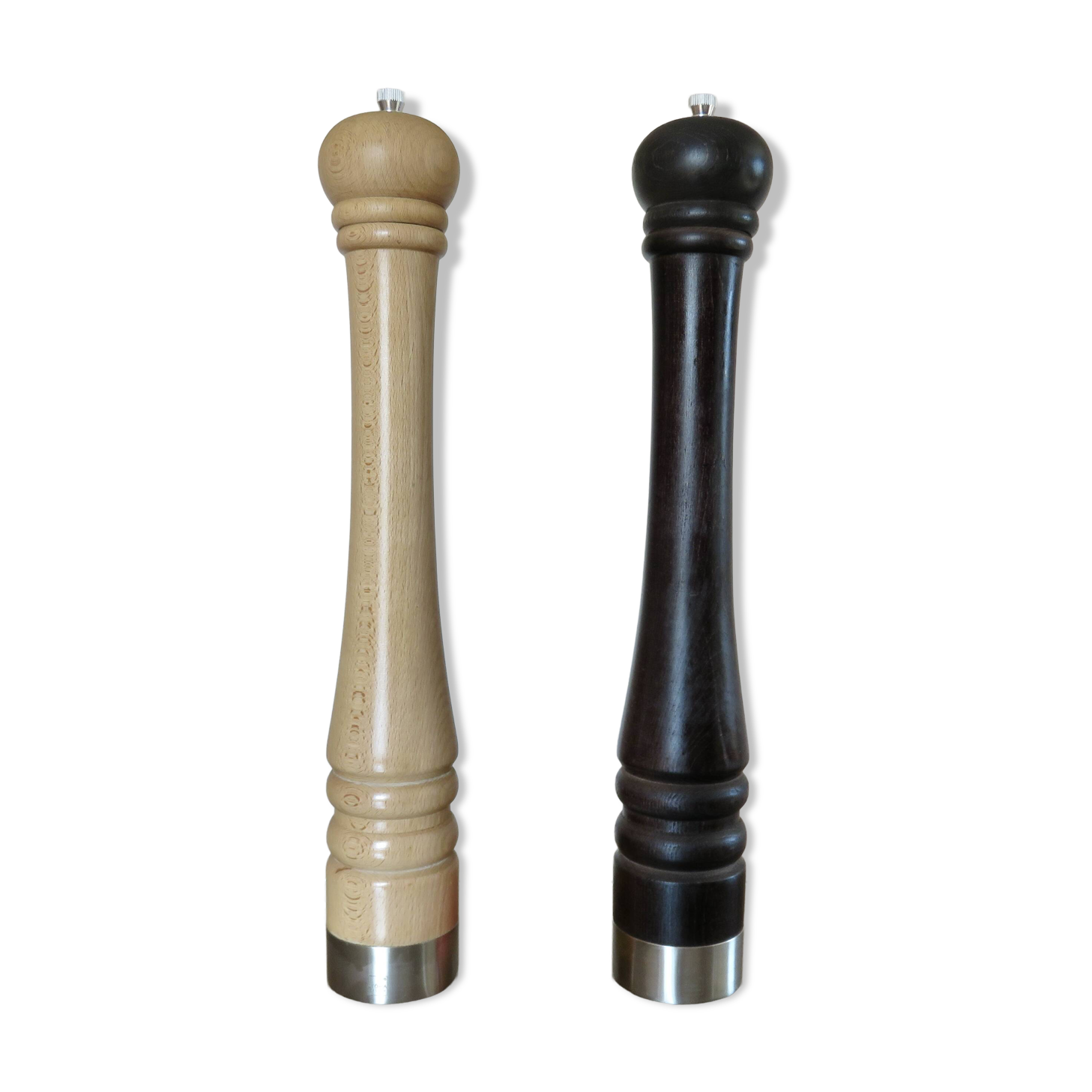 XXL salt and pepper mills by Stoha Design, Germany, 1980