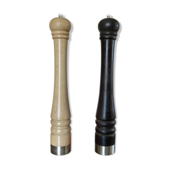 XXL salt and pepper mills by Stoha Design, Germany, 1980