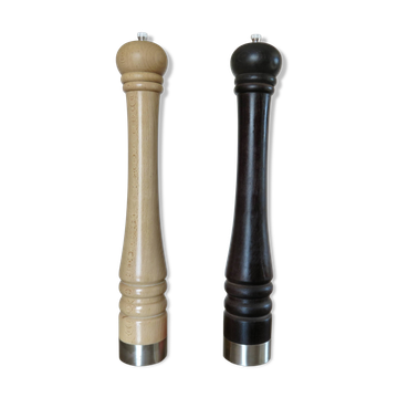 XXL salt and pepper mills by Stoha Design, Germany, 1980