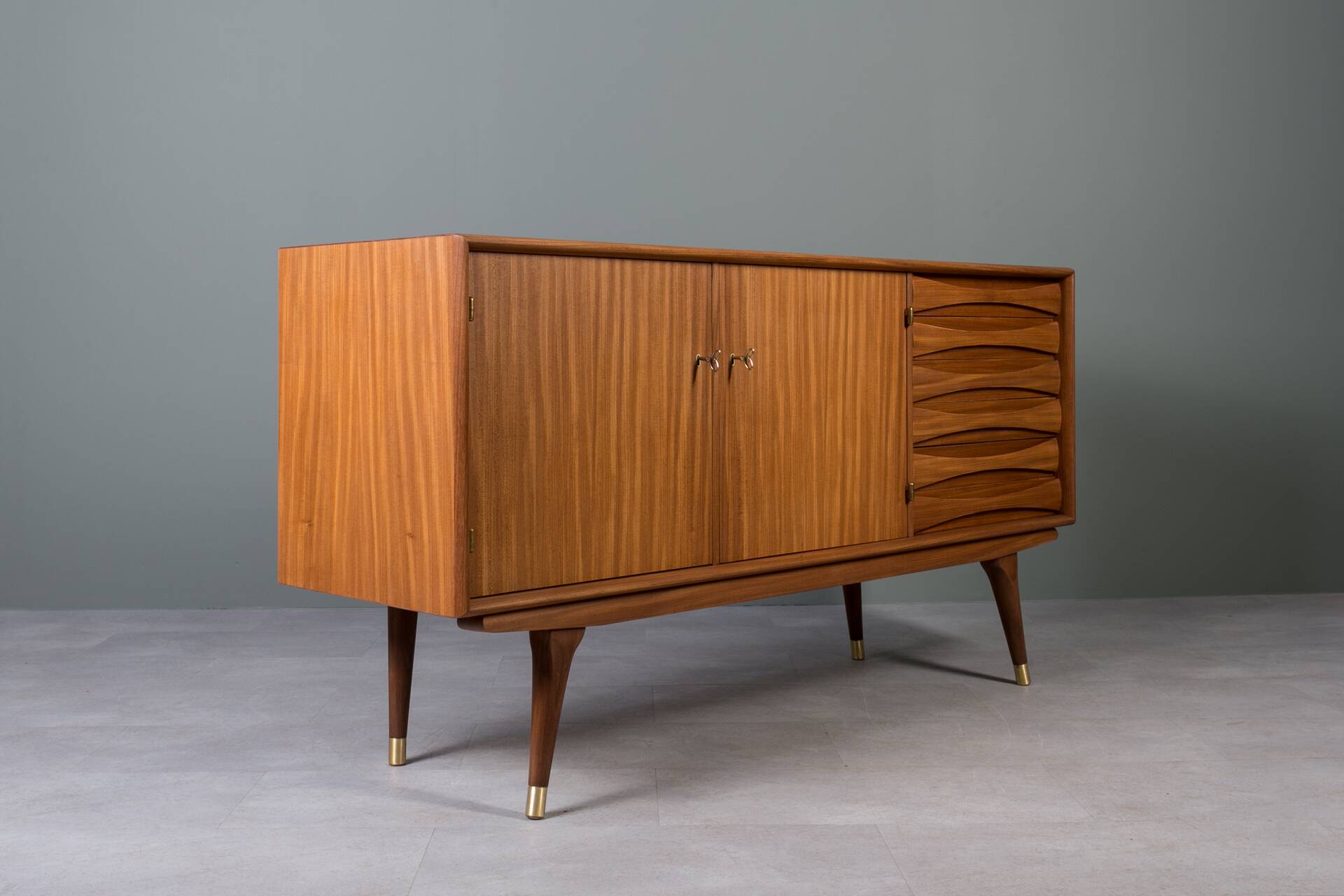 Sven Andersen Sideboard in Teak, Scandinavian Modern, Mid Century Modern, 1950s