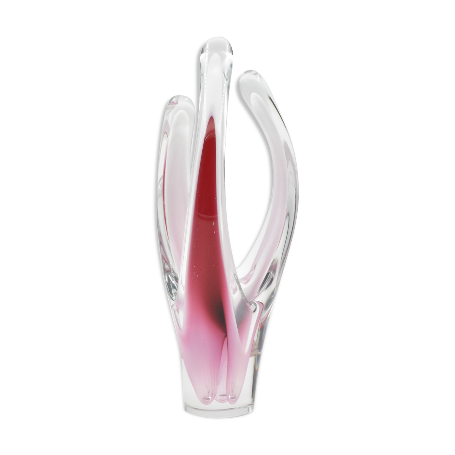 Vase shell by Paul Kedelv pour Flygsfors  1956
