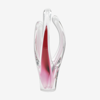 Vase coquille par  Paul Kedelv pour Flygsfors 1956