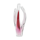 Vase shell by Paul Kedelv pour Flygsfors  1956
