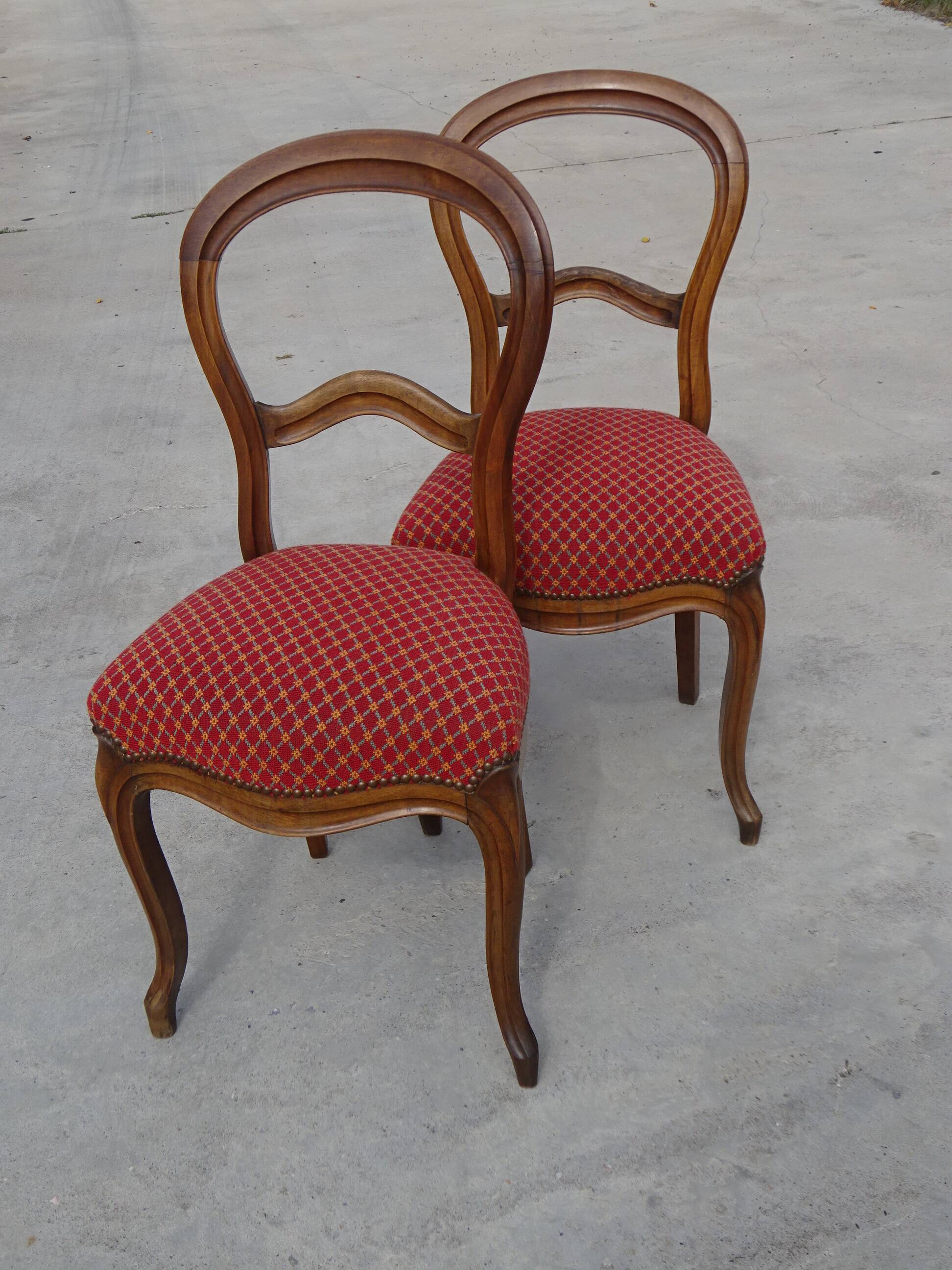 Pair of Louis Philippe chairs
