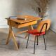 Bureau pupitre vintage pied compas portique