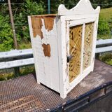 Old glass cabinet pharmacy cabinet