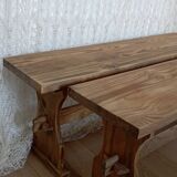 Pair of antique benches