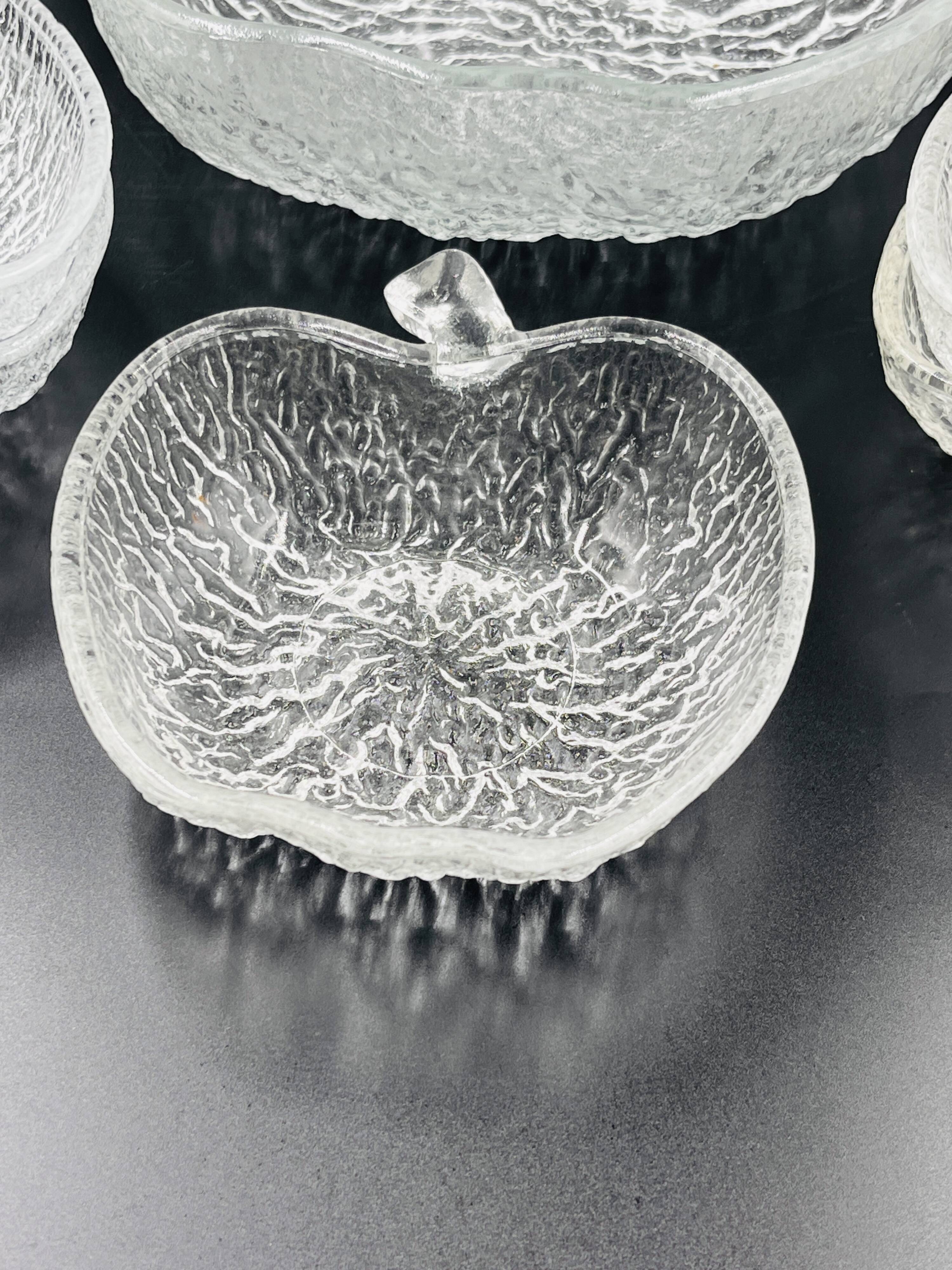 Fruit salad serving set