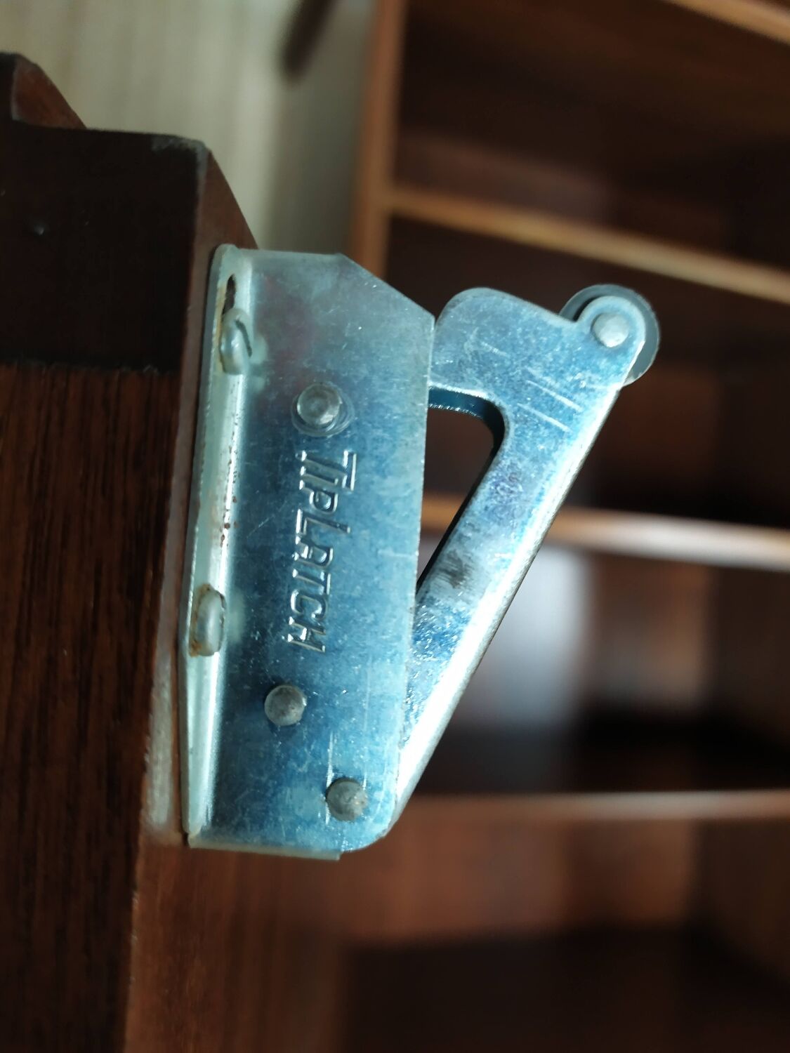 Vintage bookcase jacques hauville