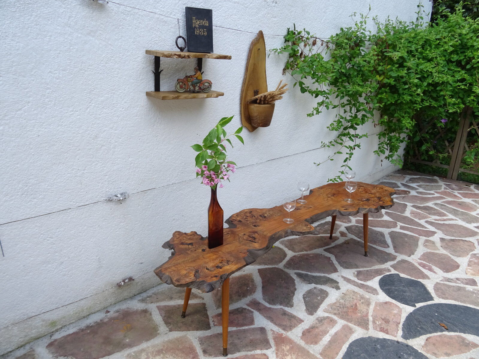 Brutalist coffee table