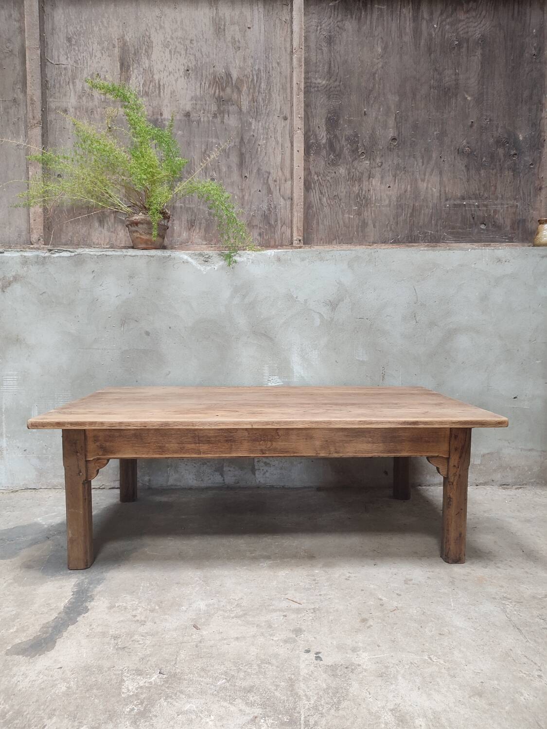 Large farmhouse coffee table
