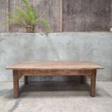 Grande table basse de ferme