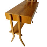 Vintage desk, bookcase & chair by František Jirák, 1970s Set of 3