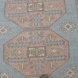 Vintage Oushak Anatolian Kurdish Rug sku1187