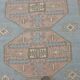 Vintage Oushak Anatolian Kurdish Rug sku1187