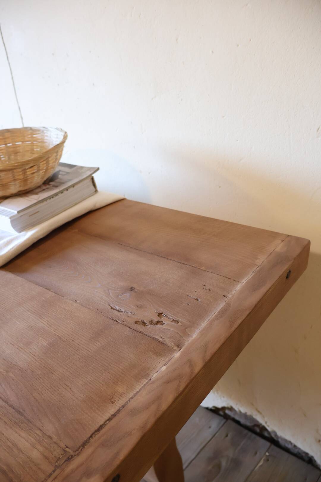 Large rustic farmhouse table