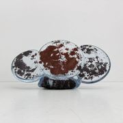 Mid-century abstract glass sculpture, 1970s