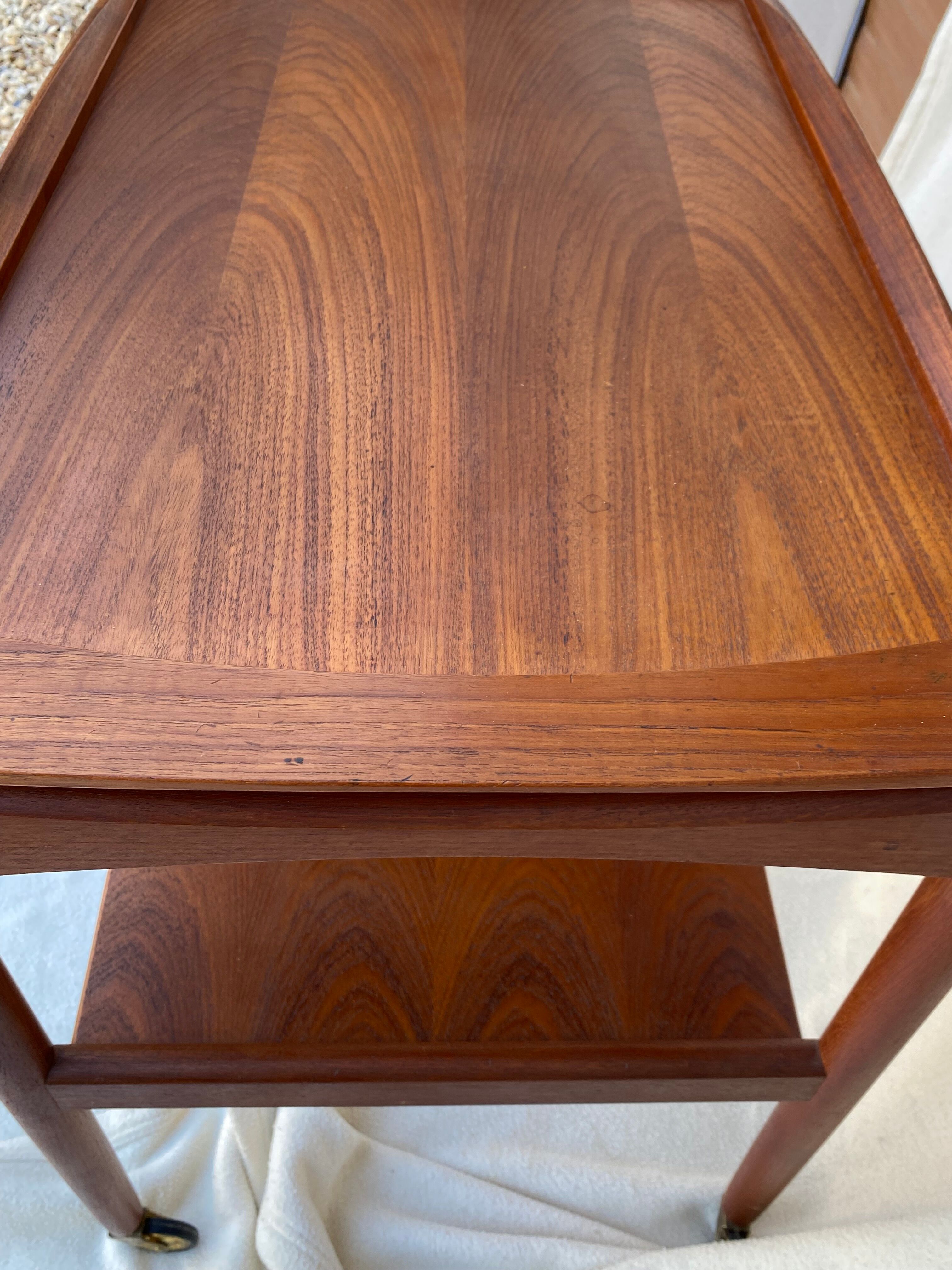 Scandinavian service trolley