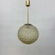 Limburg Glashütte bubble glass pendant light , 1970’s