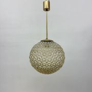 Limburg Glashütte bubble glass pendant light , 1970’s