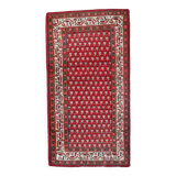 Tapis vintage fait main Seraband indien – 74 cm x 140 cm