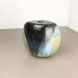 Abstract ceramic studio stoneware vase by Gotlind Weigel, Germany, 1960s