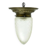 Lampe suspendue Art Déco, Pologne, années 1890