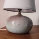 Purple ceramic ball lamp
