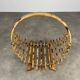 Vintage rattan log basket, 1960s