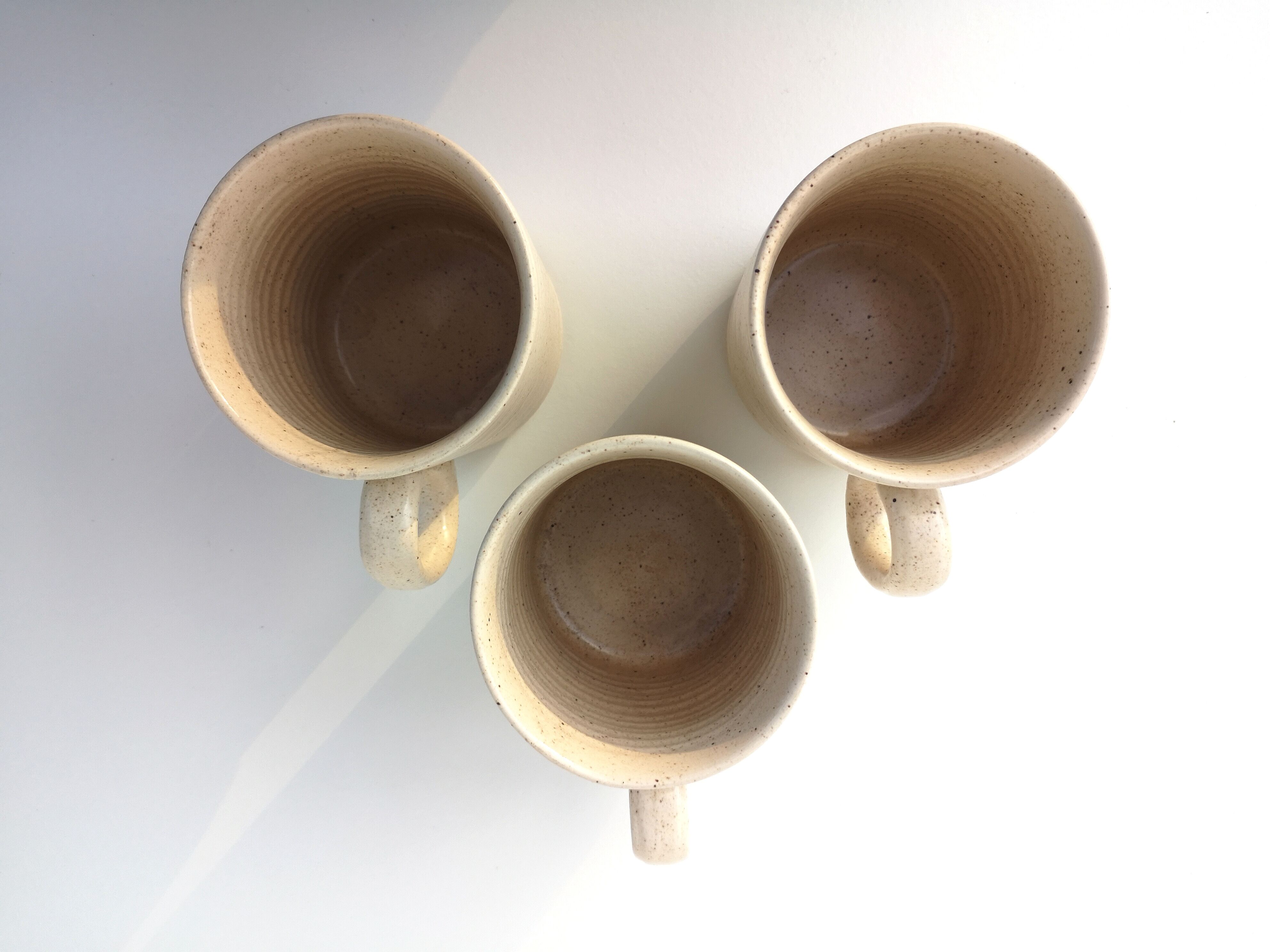 Trio de mugs vintages anglais