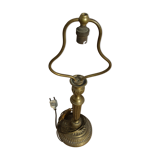 19th century brass lamp