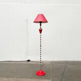 French vintage floor lamp by Olivier Villatte, 1980s.