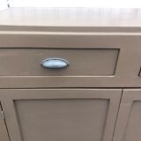 Old dark taupe buffet