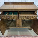 1950s English oak sideboard