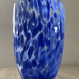 Vintage vase in speckled glass paste
