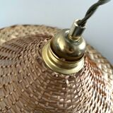 Vintage suspension in woven wicker
