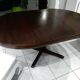 Round dining table extendable baumann 1970
