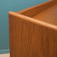 Coiffeuse en teck, design scandinave, années 1960, fabriquée par SW Finland