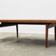 Large metal carved coffee table by Heinz Lilienthal