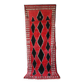 Boujad. vintage moroccan rug, 150 x 385 cm