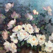 Gaston Noelanders, "Still Life with White Roses."